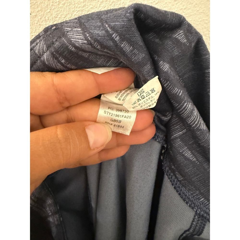 Patagonia Women's Navy Blue Abstract Centered Tight Leggings Size Small Hiking - Picture 7 of 7